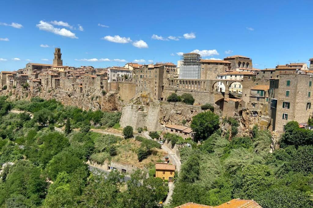 Apartamento Casa Acquedotto Mediceo Pitigliano Exterior foto